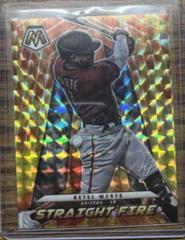 Ketel Marte [Mosaic] #Sf-5 Baseball Cards 2022 Panini Mosaic Straight Fire Prices