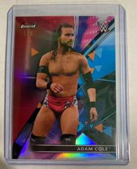 Adam Cole [Red] #76 Wrestling Cards 2021 Topps Finest WWE Prices