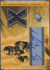 Ben Roethlisberger [Signed Jersey] Football Cards 2004 Spx Prices