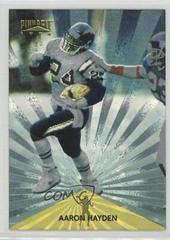 Aaron Hayden [Trophy Collection] #101 Football Cards 1996 Pinnacle Prices
