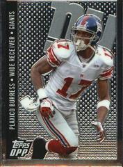Plaxico Burress [Chrome Black Refractor] #1 Football Cards 2006 Topps Draft Picks & Prospects Prices
