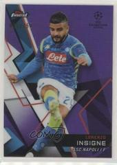 Lorenzo Insigne [Purple Refractor] Soccer Cards 2018 Finest UEFA Champions League Prices