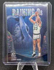 Larry Bird [Holo Fast Break] Basketball Cards 2022 Panini Donruss Optic Raining 3s Prices