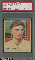 Red Lucas #46 Baseball Cards 1935 Diamond Stars Prices