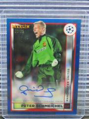 Peter Schmeichel [Blue] #AC-PS Soccer Cards 2022 Topps Merlin Chrome UEFA Club Competitions Autographs Prices