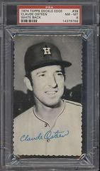 Claude Osteen [White Back] #38 Baseball Cards 1974 Topps Deckle Edge Prices