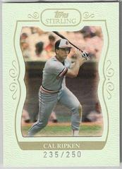 Cal Ripken Jr. #228 Baseball Cards 2008 Topps Sterling Prices