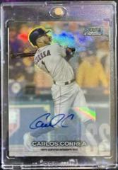 Carlos Correa [Autograph Refractor] #SCC-32 Baseball Cards 2018 Stadium Club Chrome Prices