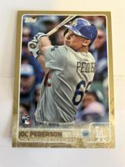 Joc Pederson [Batting Gold] Baseball Cards 2015 Topps Prices