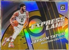 Jayson Tatum [Gold] #23 Basketball Cards 2021 Panini Donruss Optic Express Lane Prices