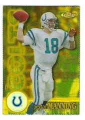 Peyton Manning [Gold Refractor] Football Cards 2000 Topps Finest Prices