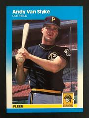 Andy Van Slyke Baseball Cards 1987 Fleer Update Glossy Prices