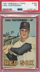 Carl Yastrzemski #193 Baseball Cards 1967 Venezuela Topps Prices