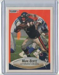 Mark Bortz Football Cards 1990 Fleer Update Prices