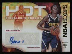 Bones Hyland Basketball Cards 2021 Panini Hoops Hot Signatures Rookies Prices