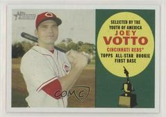 Joey Votto #317 Baseball Cards 2009 Topps Heritage Prices