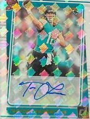 Trevor Lawrence [Autograph Holo RR Logo] #51 Football Cards 2021 Panini Clearly Donruss Prices