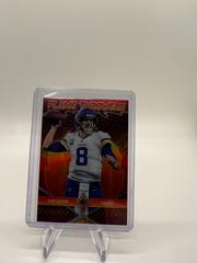 Kirk Cousins [Red] #FT-10 Football Cards 2022 Panini Phoenix Flame Throwers Prices