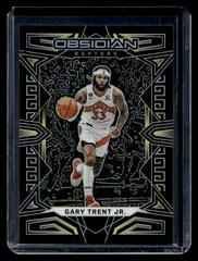 Gary Trent Jr. [Yellow Flood] Basketball Cards 2022 Panini Obsidian Prices