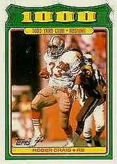 Roger Craig #19 Football Cards 1988 Topps 1000 Yard Club Prices