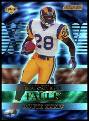 Marshall Faulk Football Cards 2000 Collector's Edge Supreme Route XXXIV Prices