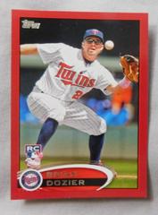 Brian Dozier [Target Red Border] #US161 Baseball Cards 2012 Topps Update Prices