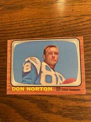 Don Norton Football Cards 1966 Topps Prices