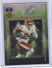 Antonio Gibson [Blue] Football Cards 2021 Panini Illusions Limelight Signatures Prices