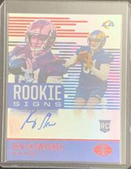 Ben Skowronek [Red] #RS-BS Football Cards 2021 Panini Illusions Rookie Signs Autographs Prices