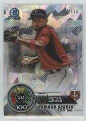 Royce Lewis [Atomic] #BTP-20 Baseball Cards 2018 Bowman Scouts' Top 100 Prices