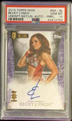 Becky Lynch [Purple] Wrestling Cards 2015 Topps WWE Undisputed NXT In Line Autographs Prices