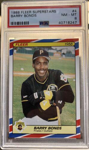 Barry Bonds #4 Prices | 1988 Fleer Superstars | Baseball Cards