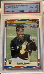 Barry Bonds Baseball Cards 1988 Fleer Superstars Prices