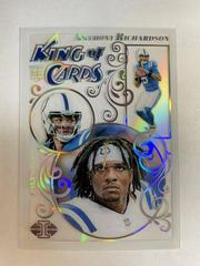 Anthony Richardson [Rainbow] #14 Football Cards 2023 Panini Illusions King of Cards Prices