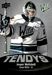 Jesper Wallstedt #T-18 Hockey Cards 2022 Upper Deck AHL Tendys Prices