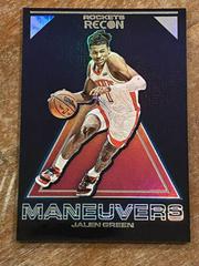 Jalen Green Basketball Cards 2021 Panini Recon Maneuvers Prices