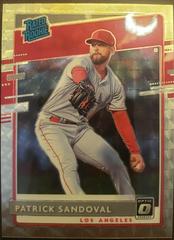 Patrick Sandoval [Gold] #47 Baseball Cards 2020 Panini Donruss Optic Prices