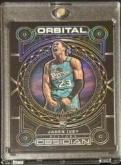 Jaden Ivey [Orange] #15 Basketball Cards 2022 Panini Obsidian Orbital Prices
