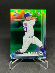 Pete Alonso [Green] Baseball Cards 2019 Bowman Platinum Prices