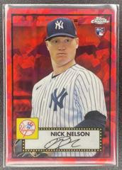Nick Nelson [Red Atomic] Baseball Cards 2021 Topps Chrome Platinum Anniversary Prices