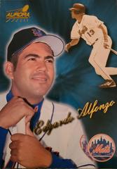 Edgardo Alfonzo Baseball Cards 1999 Pacific Aurora Prices
