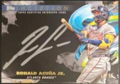 Ronald Acuna Jr. #ISS-RA Baseball Cards 2023 Topps Inception Silver Signings Prices