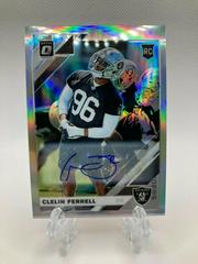 Clelin Ferrell [Auto] #104 Football Cards 2019 Donruss Optic Prices