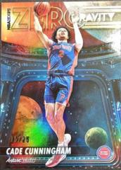 Cade Cunningham [Artist Proof] Basketball Cards 2022 Panini Hoops Zero Gravity Prices