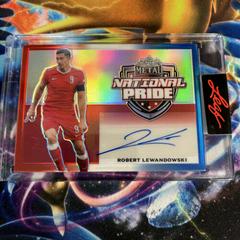 Robert Lewandowski Soccer Cards 2022 Leaf Metal National Pride Autographs Prices
