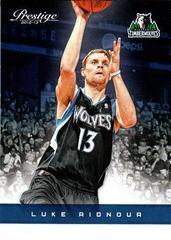Luke Ridnour #115 Basketball Cards 2012 Panini Prestige Prices