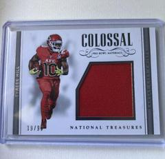 Tyreek Hill Football Cards 2018 National Treasures Colossal Pro Bowl Materials Prices