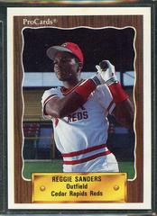 Reggie Sanders #2334 Baseball Cards 1990 Procards Prices
