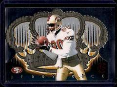 Jerry Rice [Limited Series] Football Cards 1998 Pacific Crown Royale Prices
