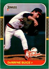 DeWayne Buice #6 Baseball Cards 1987 Donruss Rookies Prices
